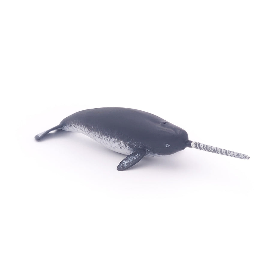 Papo Narwhal Hand Painted Figurine - Heirloom Quality Collectible (56016)