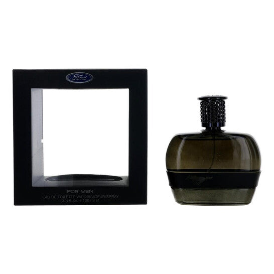 Mustang Black Eau de Toilette Spray for Men 3.4 Fl Oz