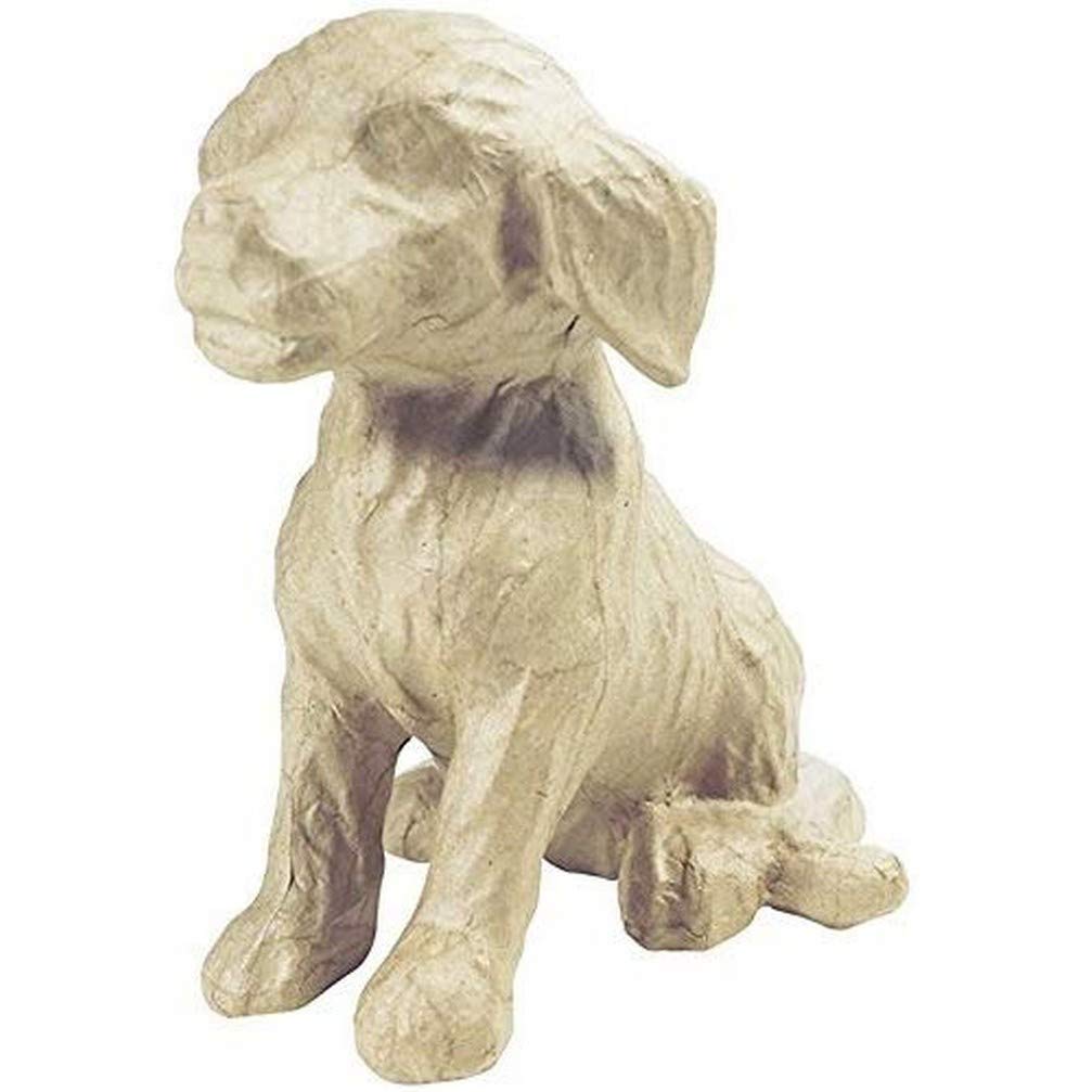 Decopatch Papier-Mache Medium Animal Figurines - 6 to 10" - Dog