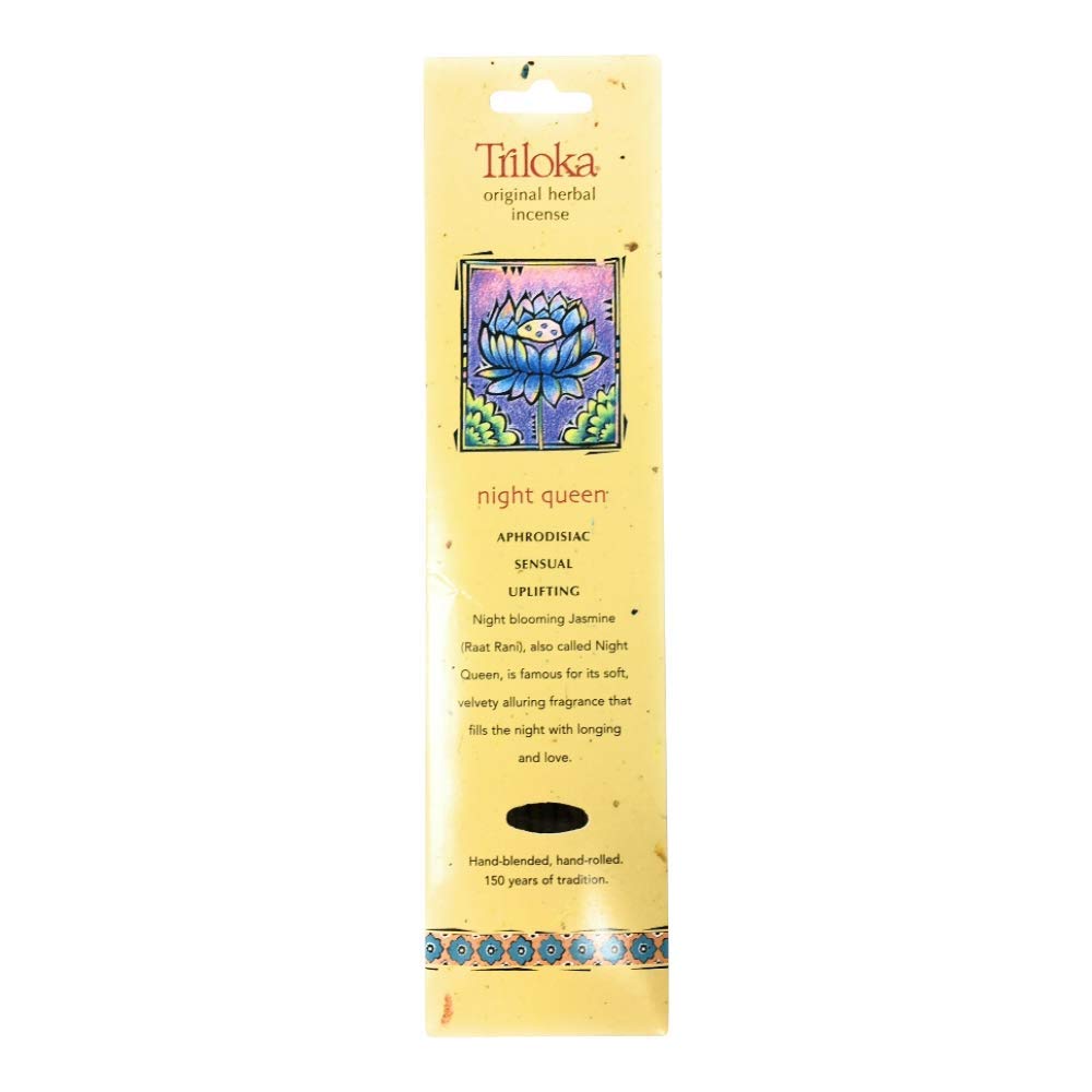Triloka Original Herbal Incense Night Queen - 10 Stick(s)