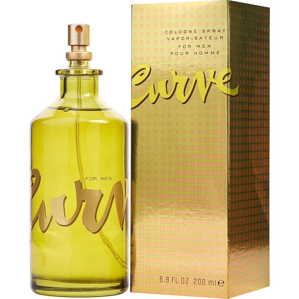 Liz Claiborne Curve Eau de Cologne Spray for Men 6.8 oz / 200 ml Aromatic Fresh