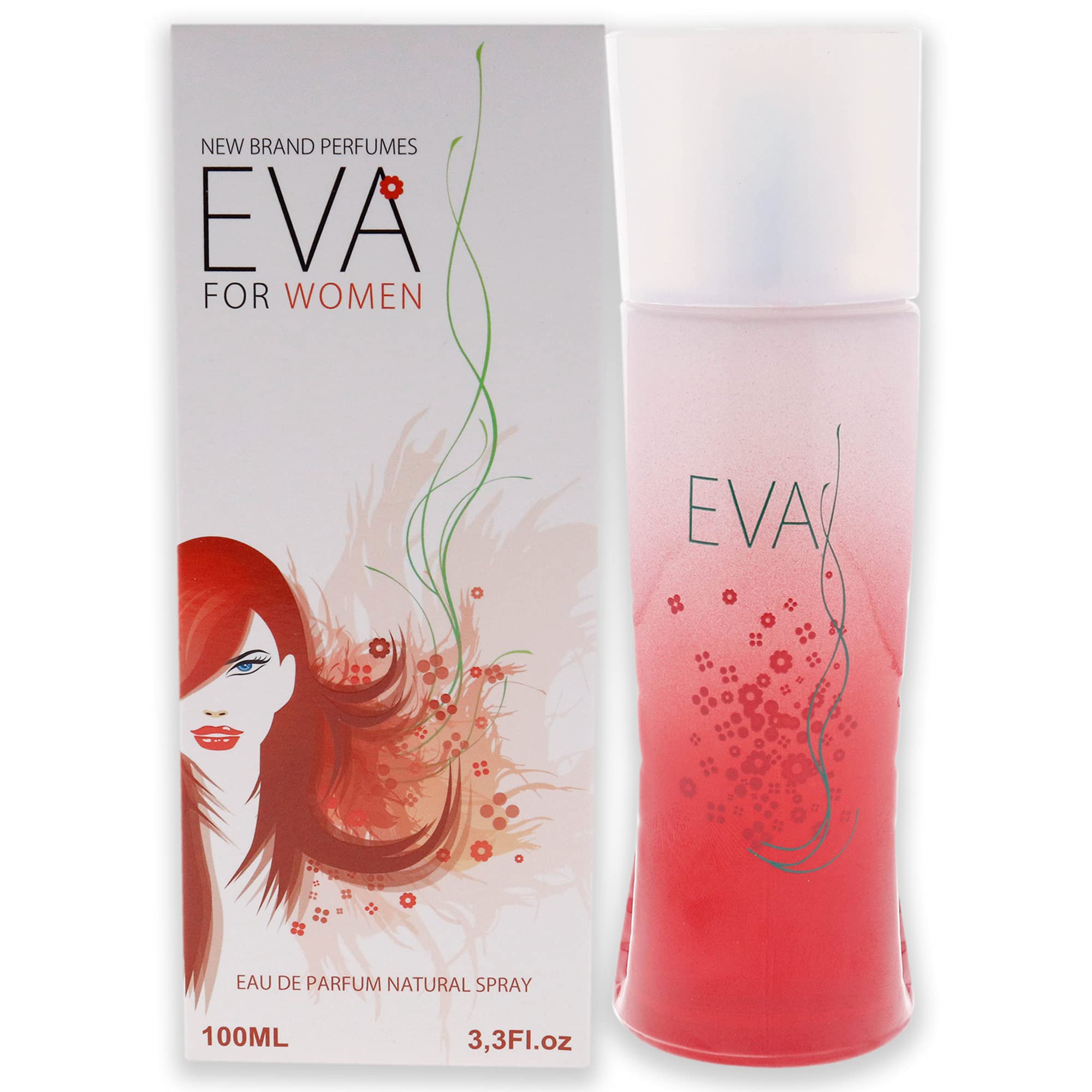 New Brand Eva Eau de Parfum Women Floral Vanilla Scent 3.3 oz Spray