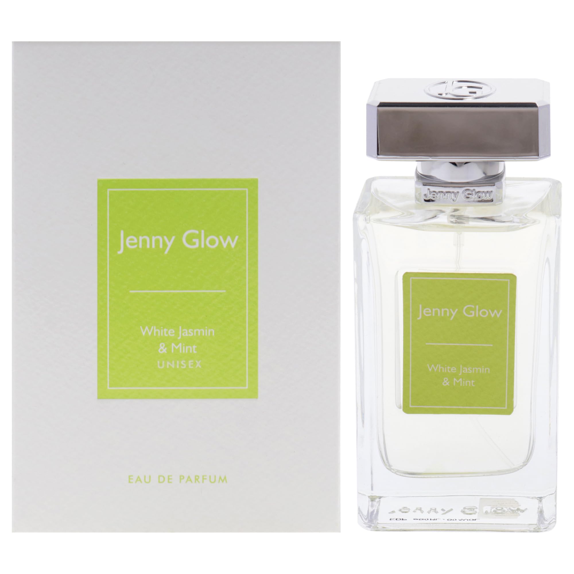 Jenny Glow White Jasmin and Mint Eau de Parfum Unisex Floral Fresh Scent 2.7 oz Spray