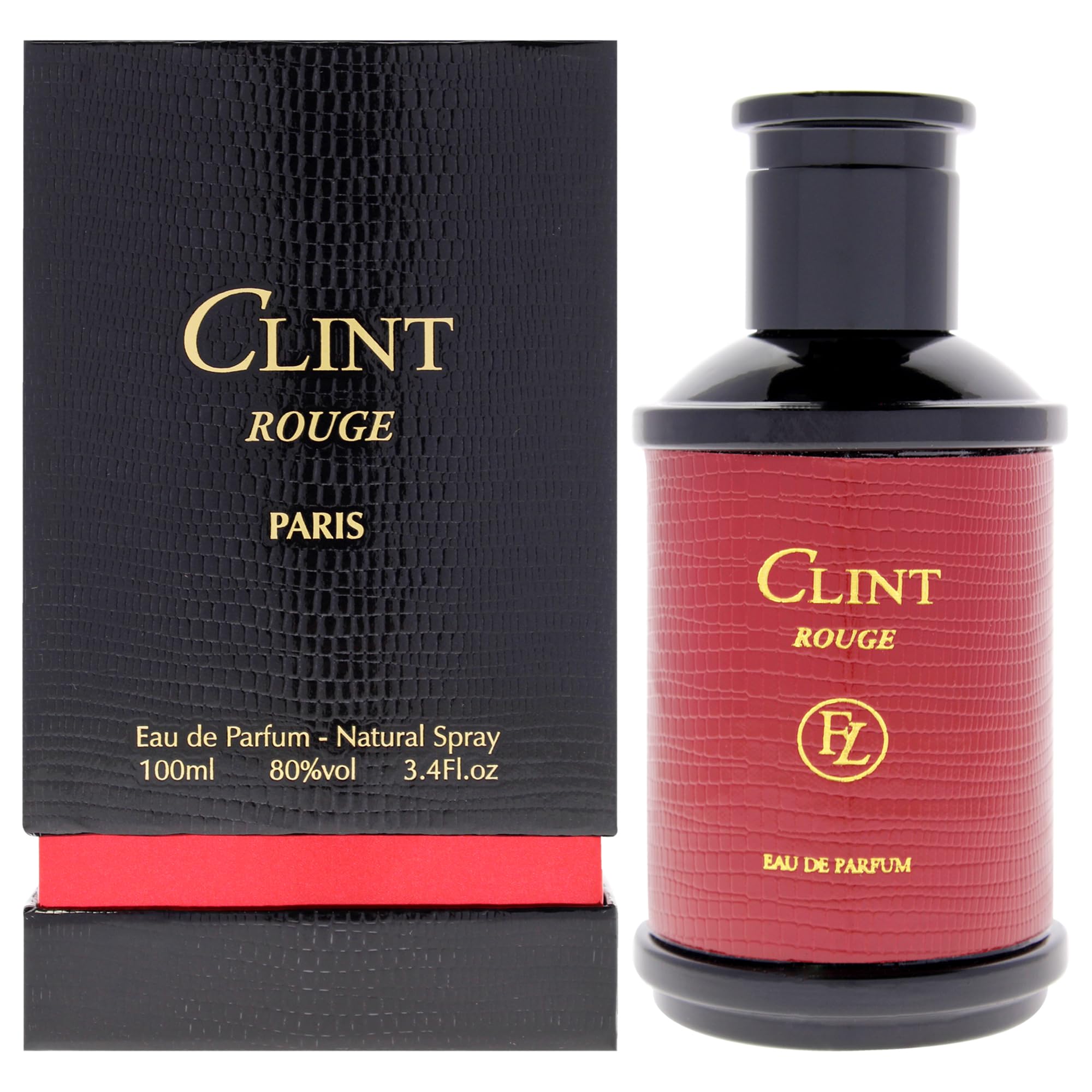 Lorientale Clint Rouge EDP Unisex Oriental Floral Amber Scent 3.4 oz Spray