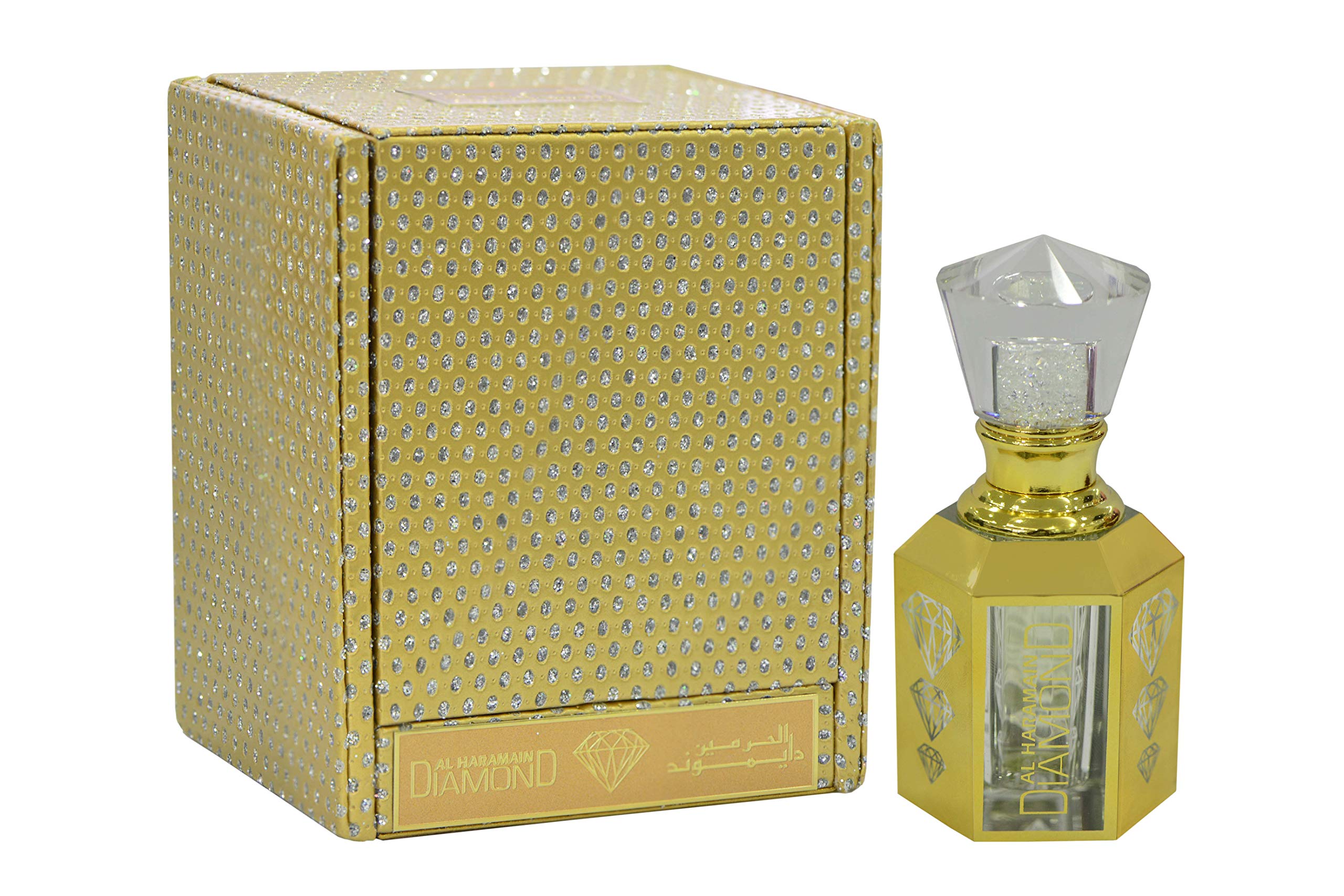 Al Haramain Diamond Concentrated Perfume Oil Unisex Floral Musky Scent 12 ml