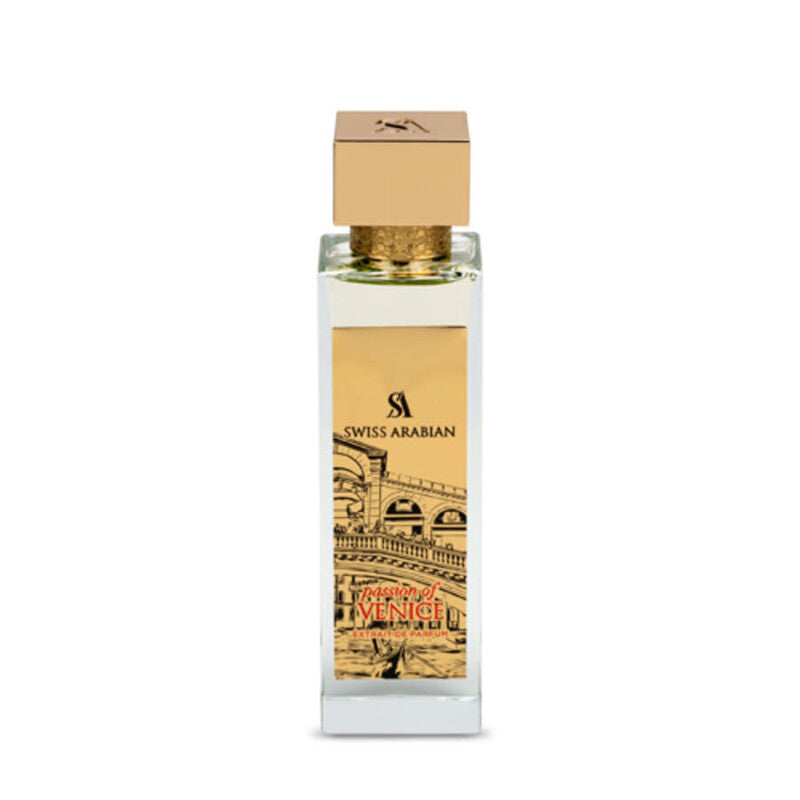Swiss Arabian Passion of Venice Eau de Parfum Perfume for Unisex - 3.4 Fl Oz (100 ml)