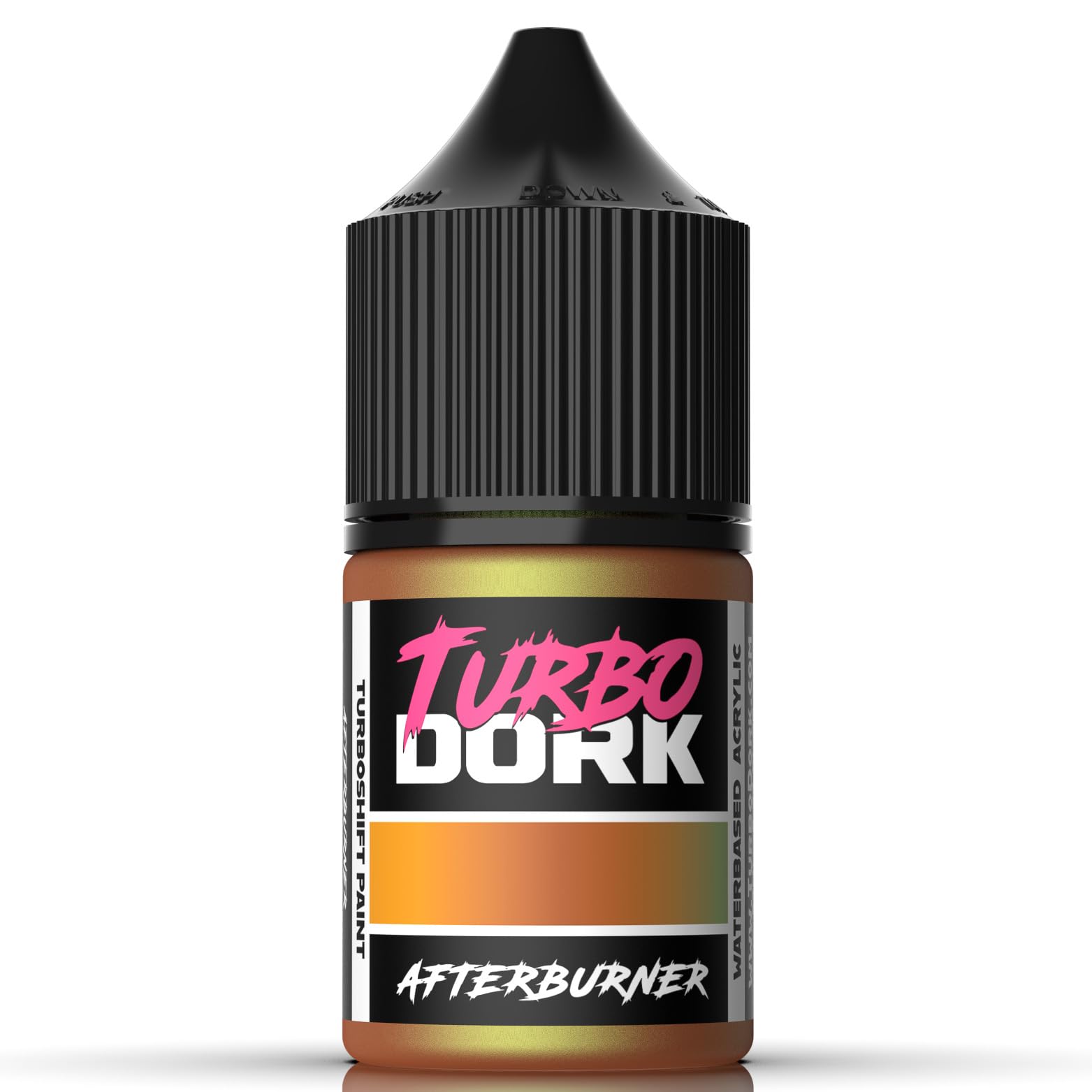 Turbo Dork Afterburner TurboShift Acrylic Paint 22ml Bottle - Water-based Non-Toxic Metallic Color Shifting Paint