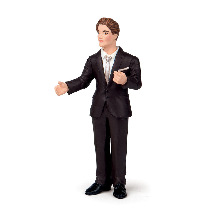 Papo Groom Costume Hand Painted Figurine - Heirloom Quality Collectible (39067)