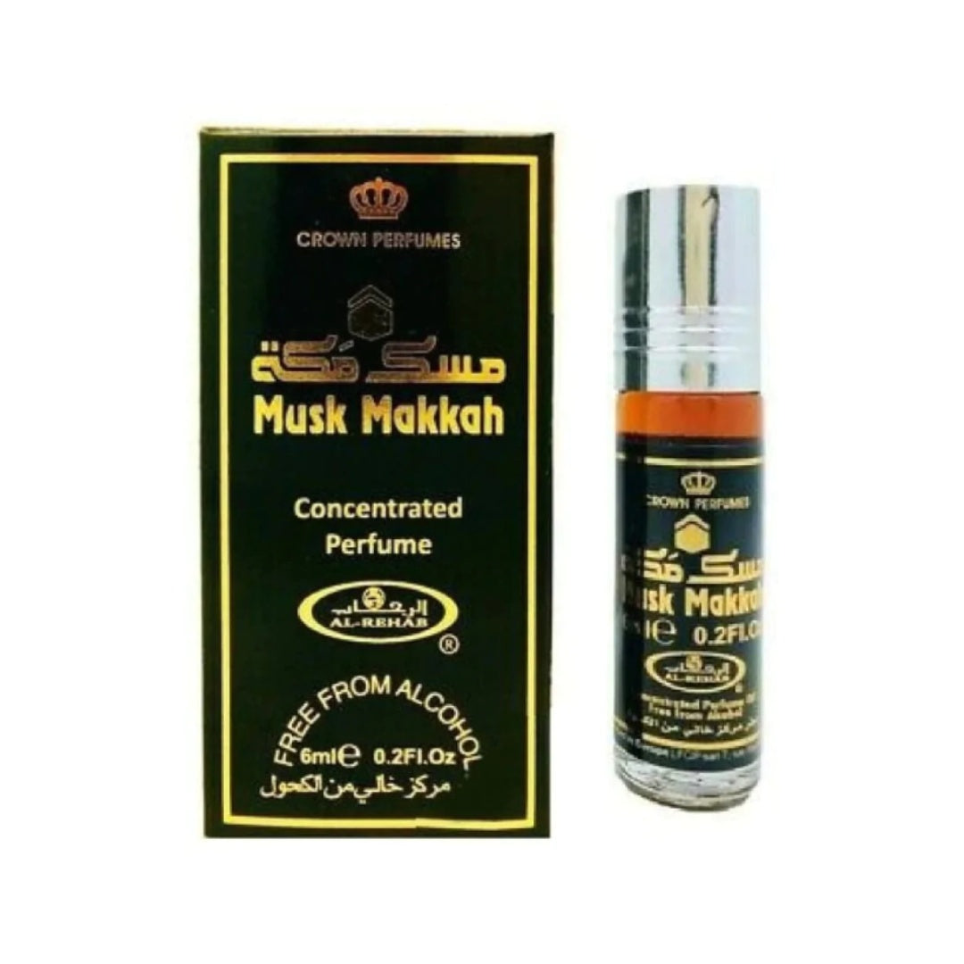 Al Rehab Musk Makkah Roll On Perfume Oil 0.2 Fl Oz (6 ml)