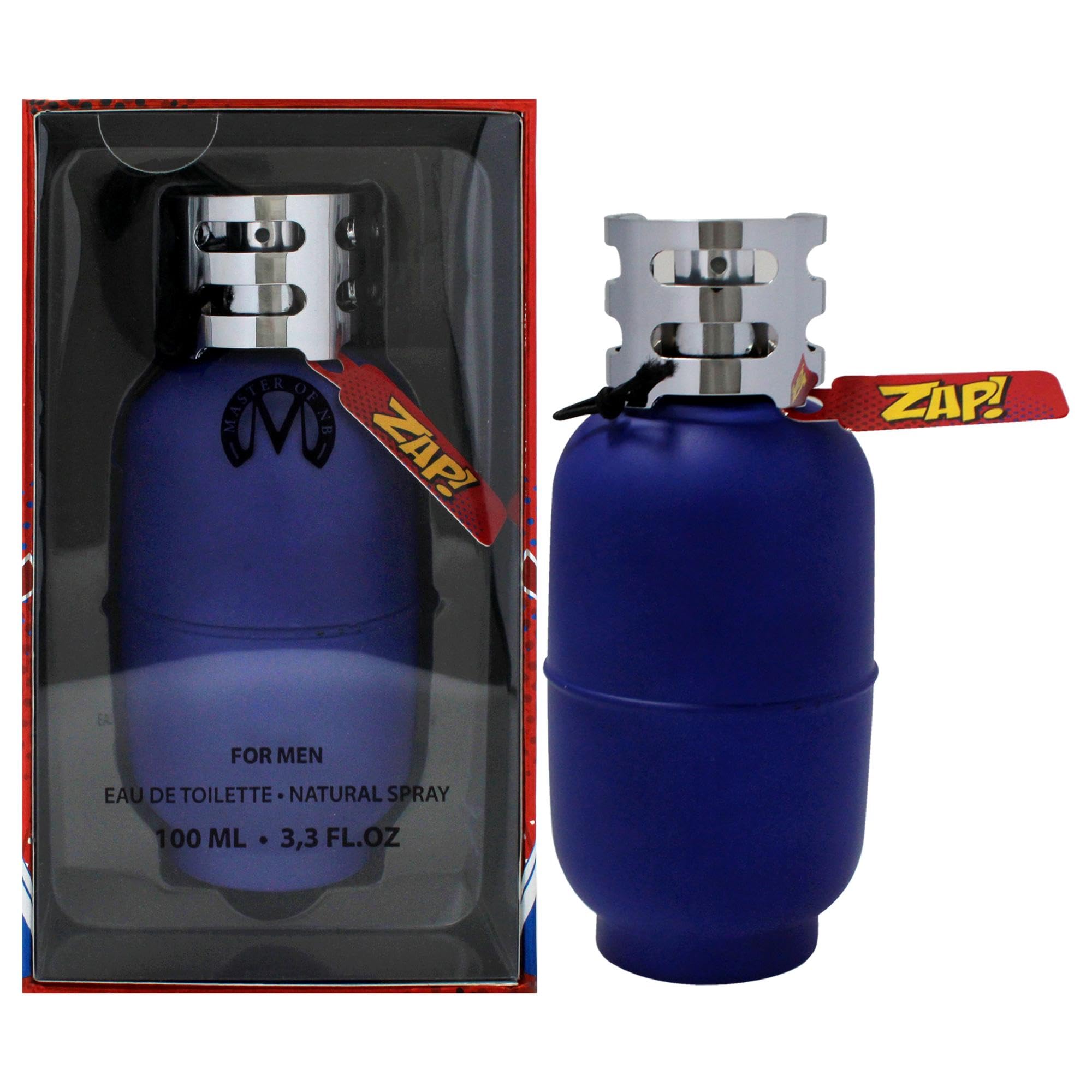 New Brand Zap Eau de Toilette Men Fresh Fruity Citrus Scent 3.3 oz Spray