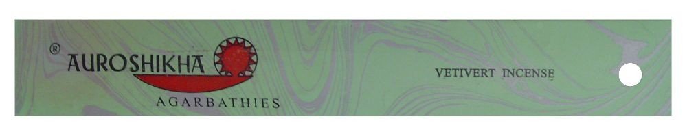 Auroshikha Vetivert Incense 10 Sticks