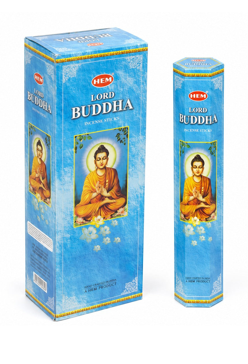 Incienso Hem Lord Buddha, caja de 120 varillas