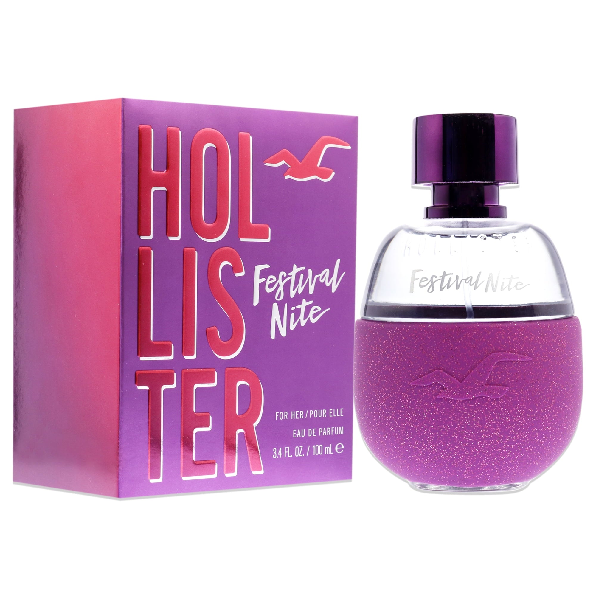 Hollister Festival Nite EDP Spray for Women, 3.4 Oz
