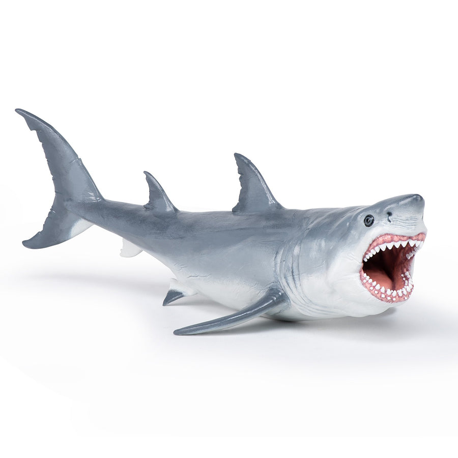 Papo Megalodon Hand Painted Figurine - Heirloom Quality Collectible (55087)