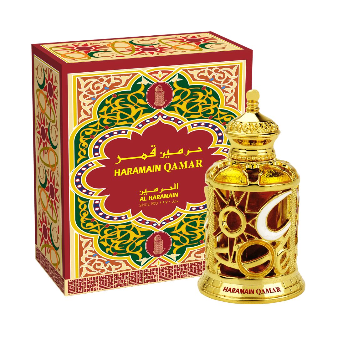 Al Haramain Qamar Perfume Oil for Unisex  Perfume Oil, 0.51 oz / 15 ml