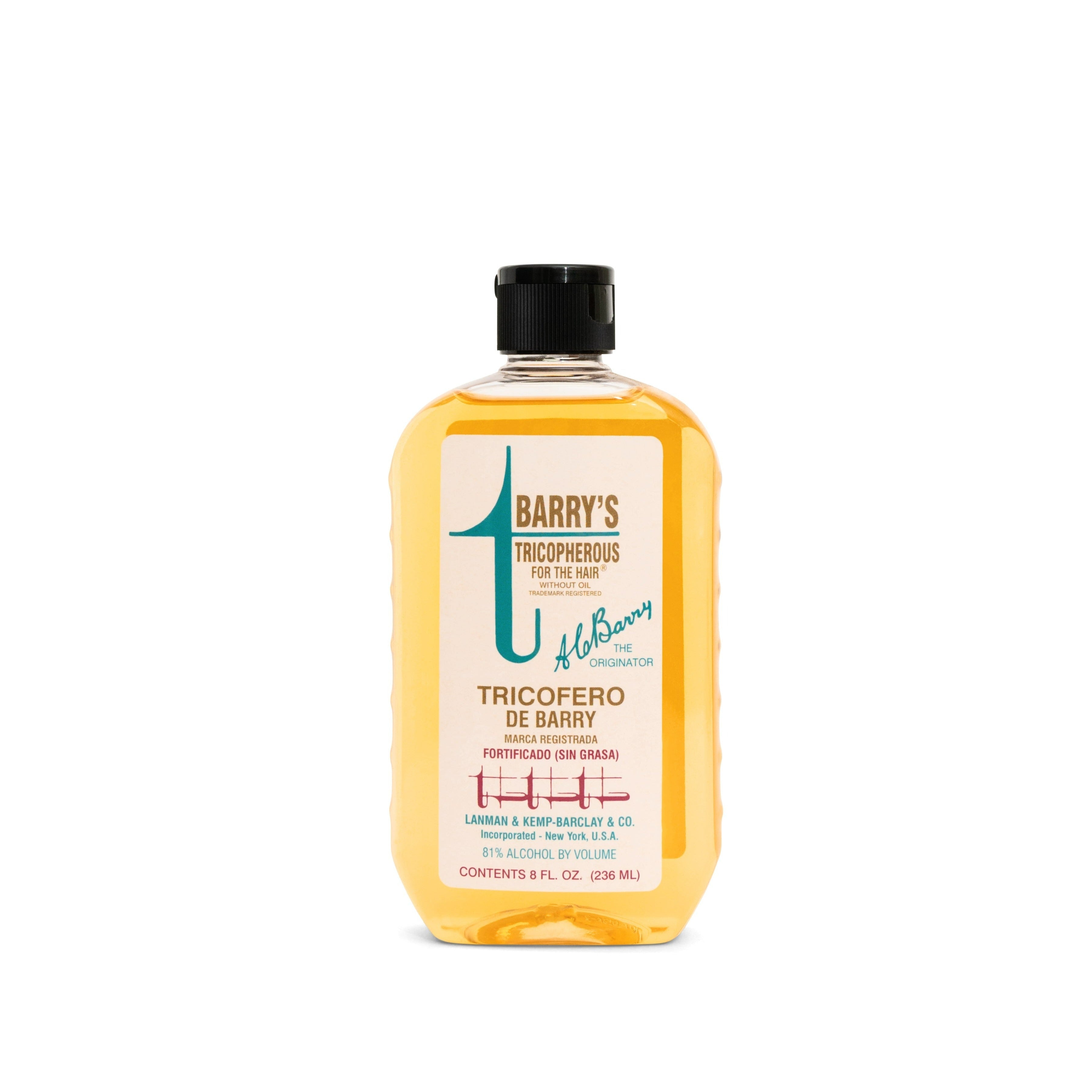 Barry's Tricopherous for the Hair Greaseless 8 Fl Oz (No Oil)