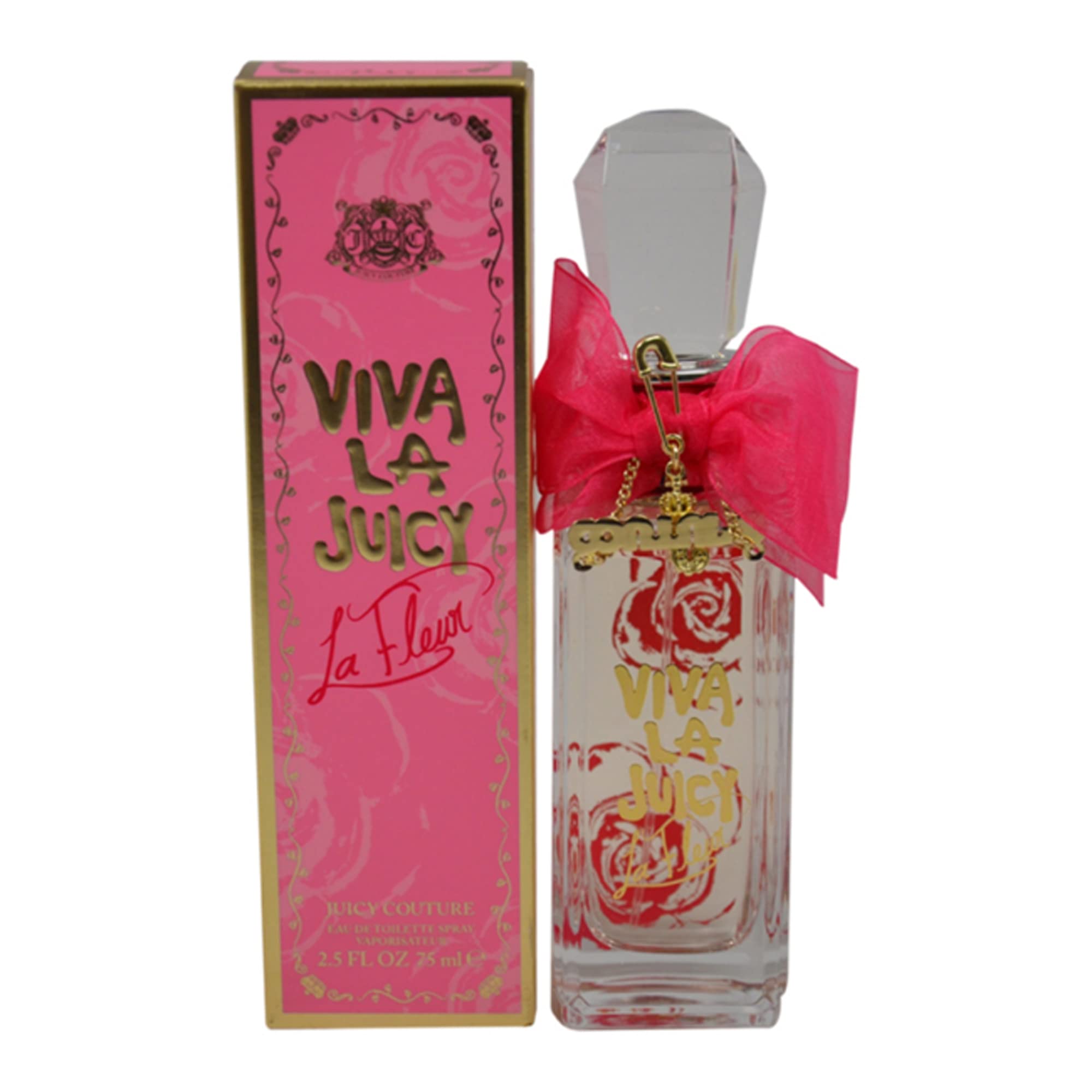 Viva La Juicy La Fleur Eau de Toilette Women Floral Gourmand Scent 2.5 oz Spray