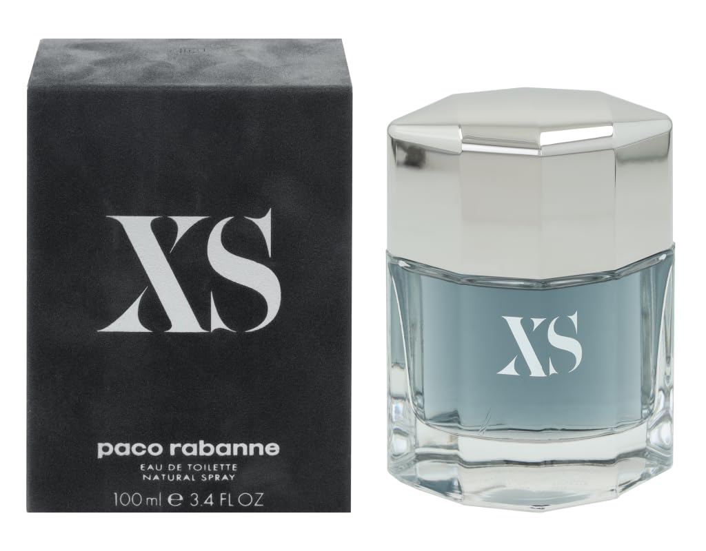 Paco Rabanne XS Eau de Toilette Men Spicy Woody Scent 3.4 oz Spray