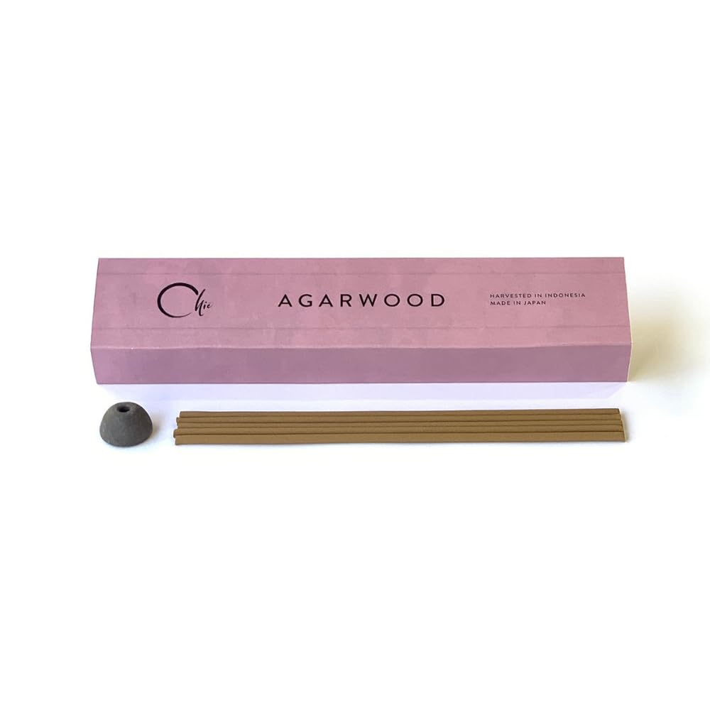 Nippon Kodo Chie Agarwood (30 Sticks with Holder), Japanese Quality Incense, Since 1575