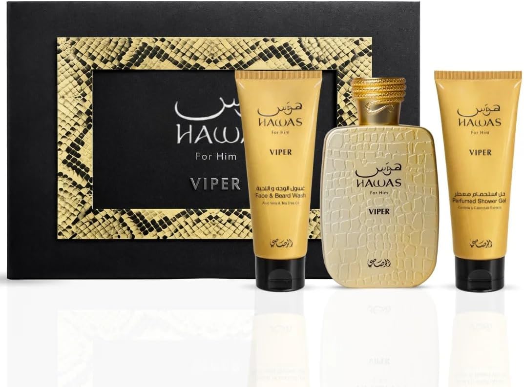 Hawas Viper 3-Piece Perfume Gift Set by Rasasi